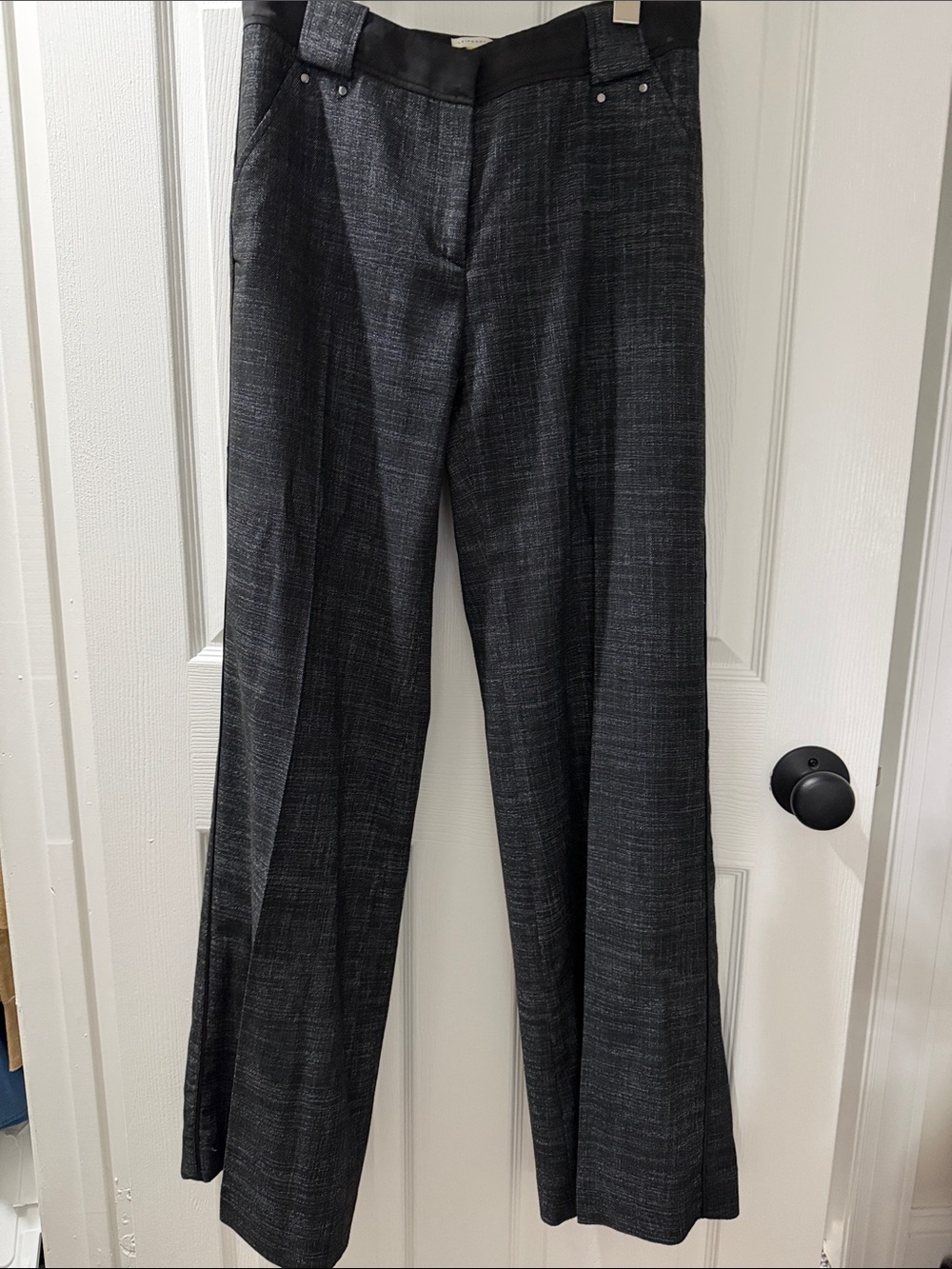Anthropologie leifsdottir Wide Leg Trousers in Black